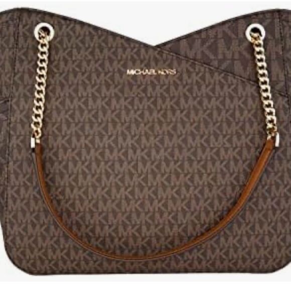 Michael Kors Jet Set Travel Large Chain Shoulder bag - Picture 1 of 6